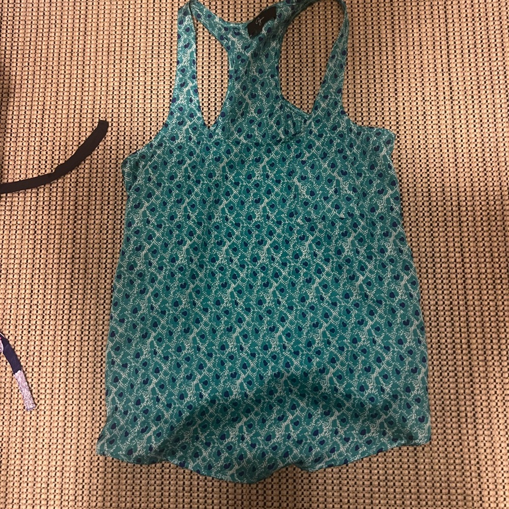 Aqua tank top